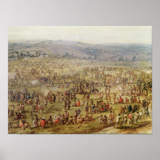 Militärlager Poster (Vorne)