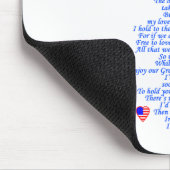 MilitärLiebe-Gedicht Mousepad (Ecke)