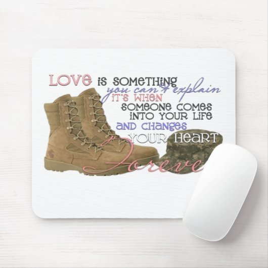 MilitärLiebe Mousepad (Mit Mouse)