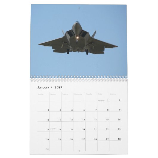 Militärluftfahrt-Kalender Kalender (Jan 2027)
