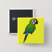 MilitärMacaw Button (Vorne & Hinten)