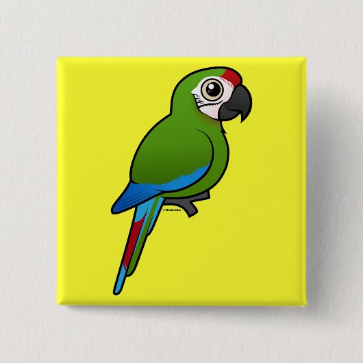 MilitärMacaw Button (Vorderseite)