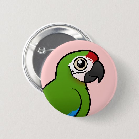 MilitärMacaw Button (Vorne & Hinten)