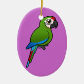 MilitärMacaw Keramikornament (Vorne)