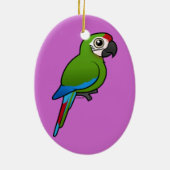 MilitärMacaw Keramikornament (Hinten)