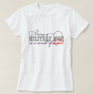 MilitärMama-Arbeit des Herzens T-Shirt