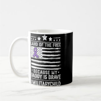 Militärmonat für Kinder Daddy Proud Militär Kaffeetasse