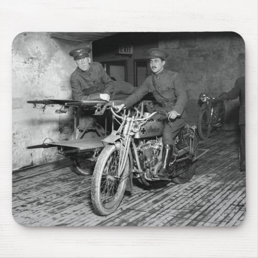 Militärmotorrad EMT, 1910s Mousepad (Vorne)