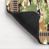 Militärmuster mit Kugel Mousepad (Ecke)