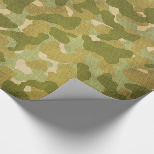 Militärmusterverpackung Geschenkpapier (Ecke)
