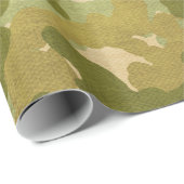 Militärmusterverpackung Geschenkpapier (Rolleneckpunkt)