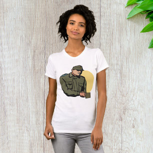 Militäroffizier Retro Army Soldier T-Shirt