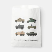 Militärpanzer Geschenktüten Geschenktütchen (Vorderseite)
