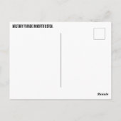 Militärparade in Nordkorea Postkarte (Rückseite)