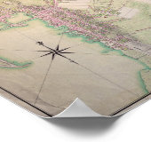 Militärplan Newport, 1777 Poster (Ecke)