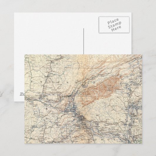 Militärplan, WT Sherman Postkarte (Vorne/Hinten)