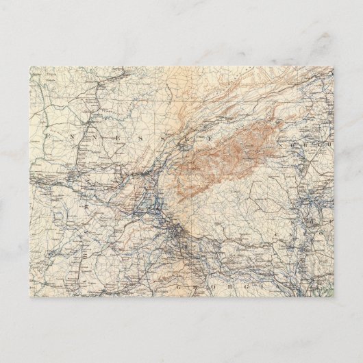 Militärplan, WT Sherman Postkarte (Vorderseite)