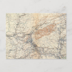 Militärplan, WT Sherman Postkarte