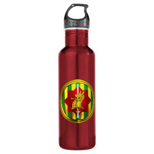 Militärpolizei-Brigade Edelstahlflasche (Vorderseite)