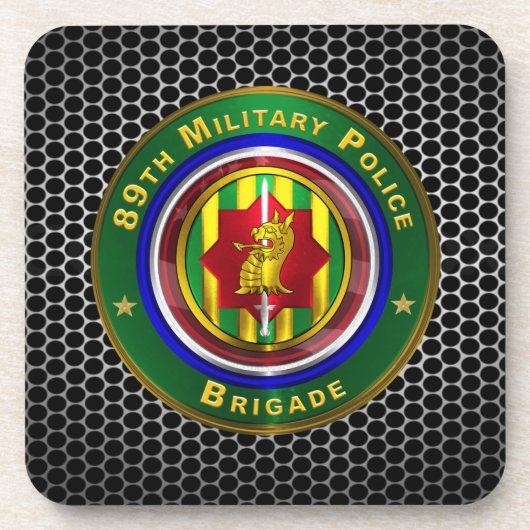 Militärpolizei-Brigade Getränkeuntersetzer (Vorderseite)