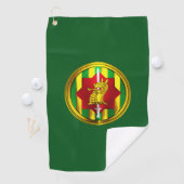 Militärpolizei-Brigade Golfhandtuch (Insitu)