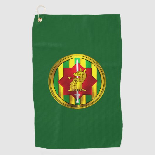 Militärpolizei-Brigade Golfhandtuch (Vorderseite)