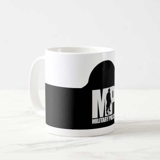 Militärpolizei Kaffeetasse (Vorderseite Links)