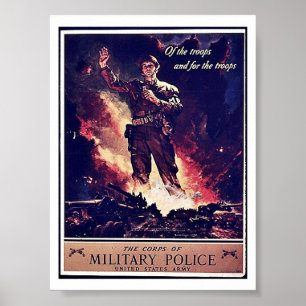 Militärpolizei Poster