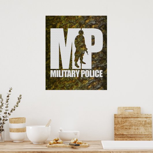 Militärpolizei Poster (Küche)