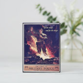 Militärpolizei Postkarte (Stehend Vorderseite)