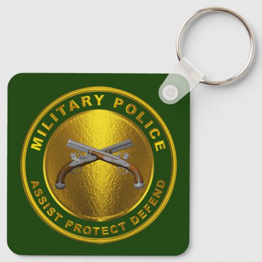 Militärpolizei Schlüsselanhänger (Rückseite)