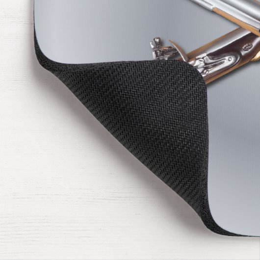 Militärpolizei überquerte Pistolen Mousepad (Ecke)