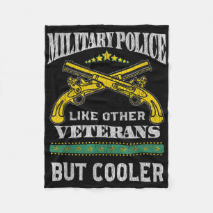 Militärpolizei wie andere Veteranen, aber Cooler Fleecedecke