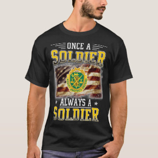 Militärpolizist Veteran ist immer Soldat T-Shirt