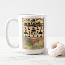 Militärportraits an der Grenze zum zivilen Krieg 1 Kaffeetasse