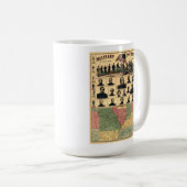 Militärportraits an der Grenze zum zivilen Krieg 1 Kaffeetasse (VorderseiteRechts)