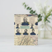 Militärportraits Postkarte (Stehend Vorderseite)