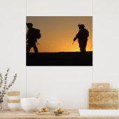 Militärposten 2 poster (Küche)