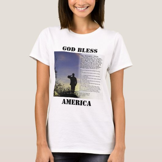 Militärpreis T-Shirt (Vorderseite)