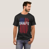 Militärpride SNAFU Slang Funny Tshirt Situation (Vorne ganz)