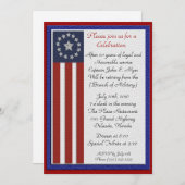 Militärruhestand aller Zweigniederlassungen Einladung (Vorne/Hinten)