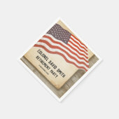 Militärruhestand, Armee, Cocktailpapier Napkins Serviette (Ecke)