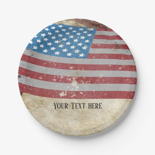 Militärruhestand, Armee, Party für den Ruhestand Pappteller (Vorderseite)