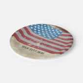 Militärruhestand, Armee, Party für den Ruhestand Pappteller (Schrägansicht)