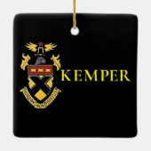 Militärschule Kemper und Uni Keramikornament (Rückseite)