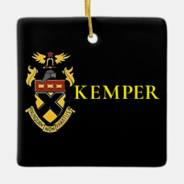 Militärschule Kemper und Uni Keramikornament