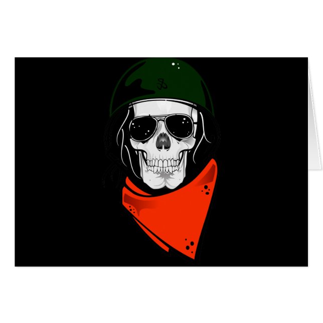 Militärskull (Vorderseite (Horizontal))