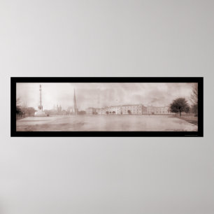 Militärsouth carolina Foto 1909 Charlestons Poster