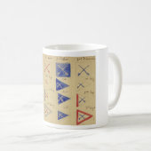 Militärstandards der Kavallerie während des Kaffeetasse (VorderseiteRechts)