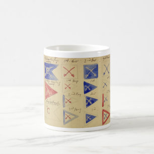 Militärstandards der Kavallerie während des Kaffeetasse